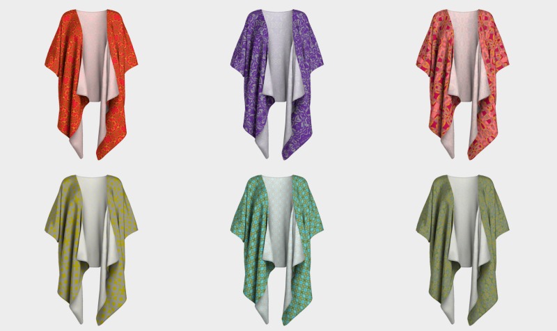 Draped Kimonos preview