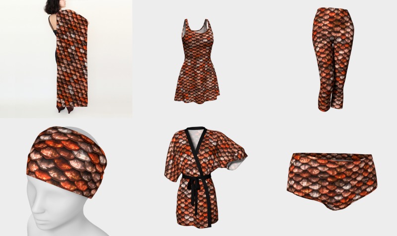 Mermaid Scales - Koi preview