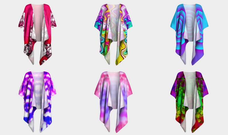 Draped Kimono preview