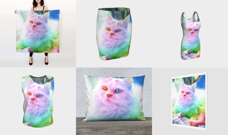 Unicorn Rainbow Cat preview