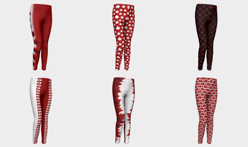 Aperçu de Canada Kid's Leggings