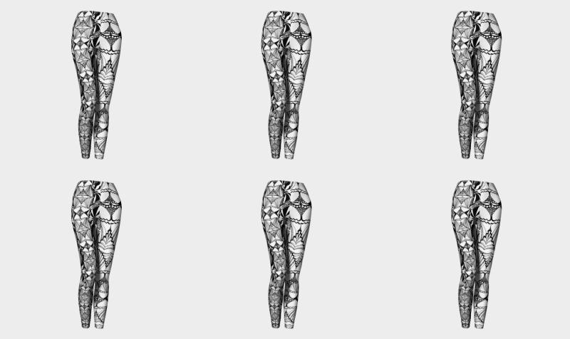 Birth of Venus leggings preview