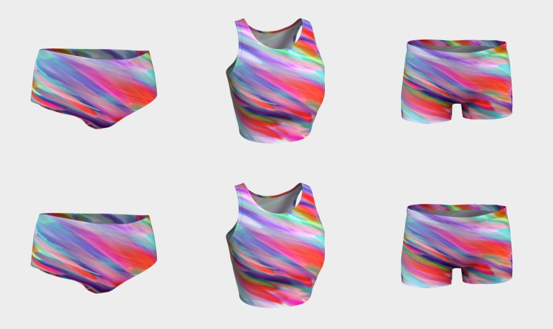 Colorful digital art splashing G399 preview