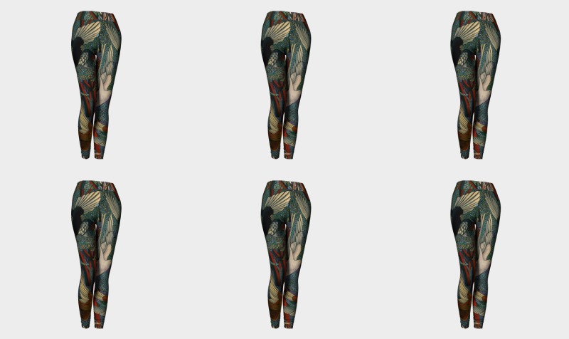 Forest journey leggings preview