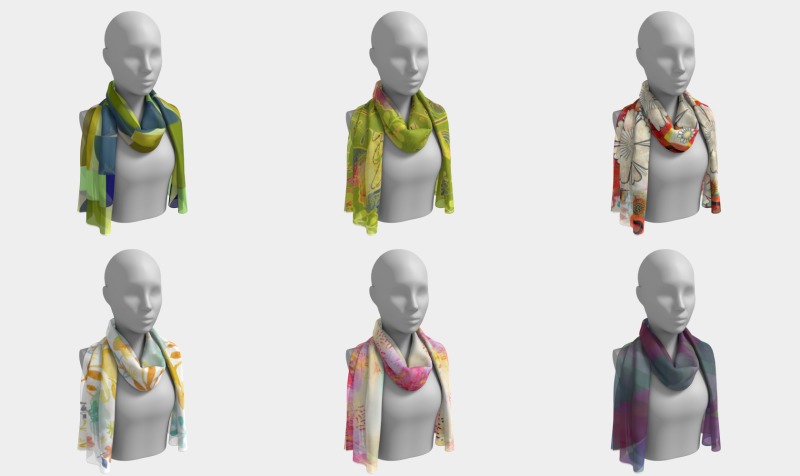 Aperçu de Scarves by Deloresart