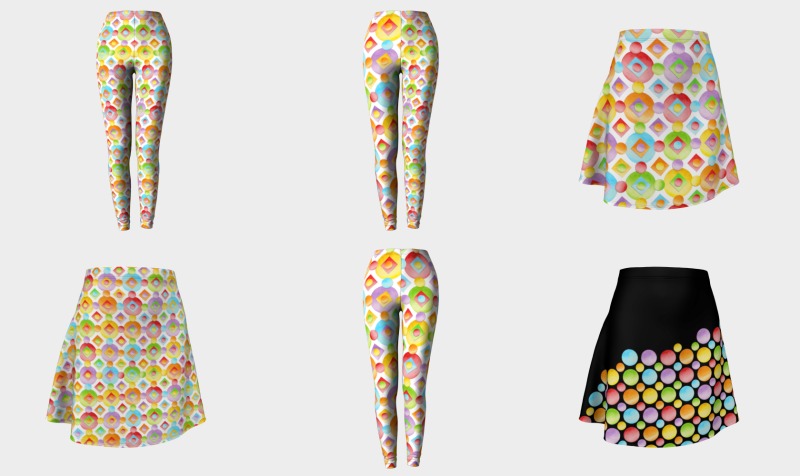 Aperçu de Rainbow Polka Dots