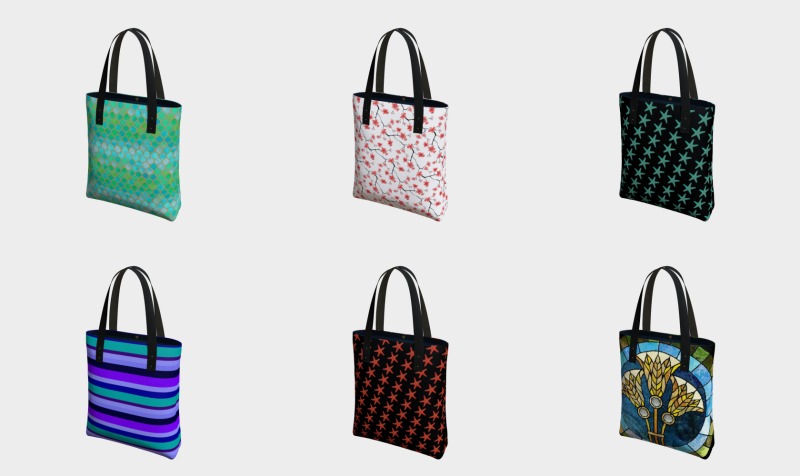 Aperçu de Coastal And Trendy Tote Bags