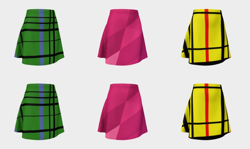 flare skirts preview