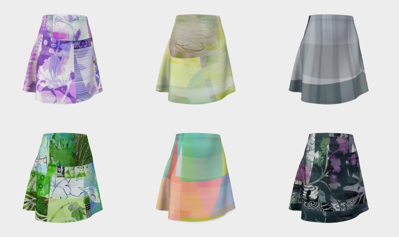 Flare Skirts by Deloresart preview
