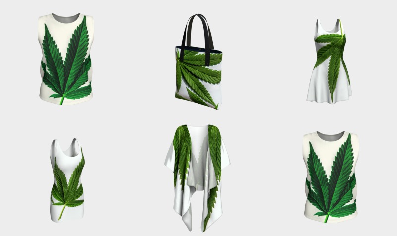 Marijuana Leaf Vintage Style preview