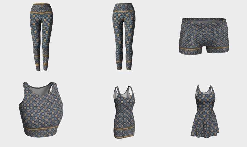 Fleur D'Lys Blue preview