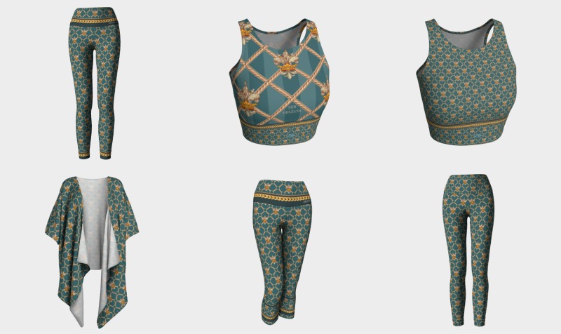 Fleur D'Lys Green preview