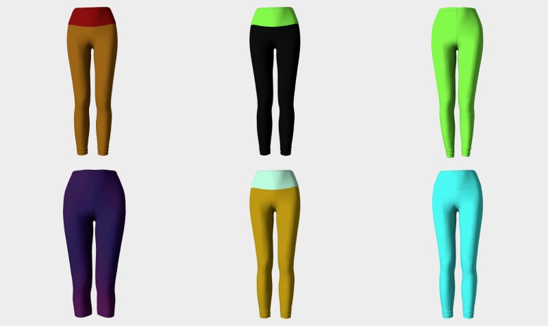 All Solid Color Leggings, Capris, & Yoga Bottoms preview