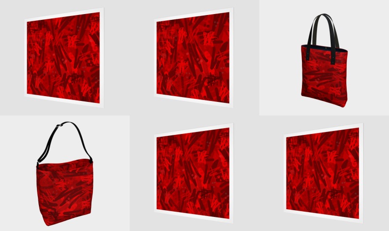 Aperçu de Abstract in red