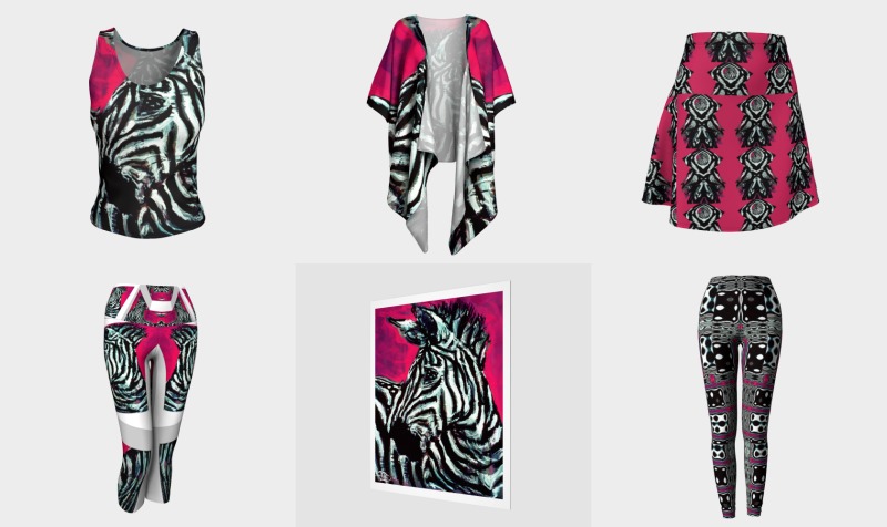 Abrica-Zebra  / Devin Fashion-Match Art preview
