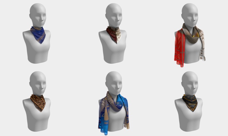 Aperçu de Scarves (Square, Long)