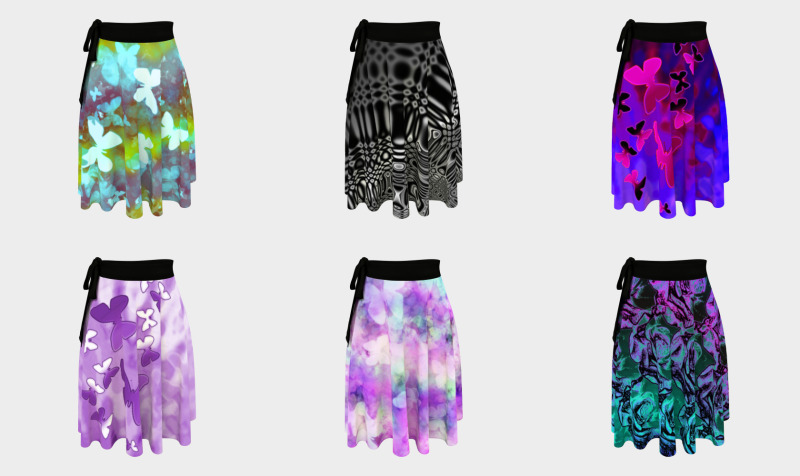 wrap skirts preview