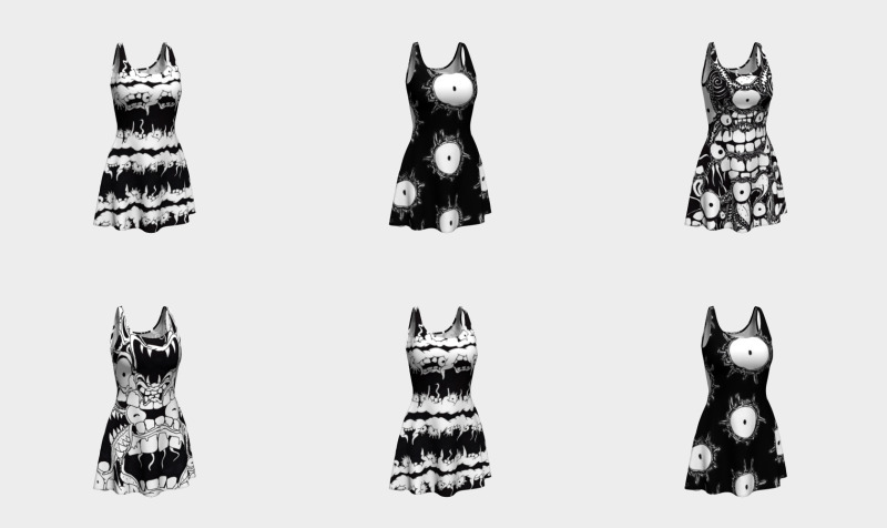 Monster Flare Dresses preview