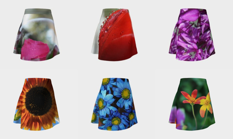 Floral Flare Skirts  preview