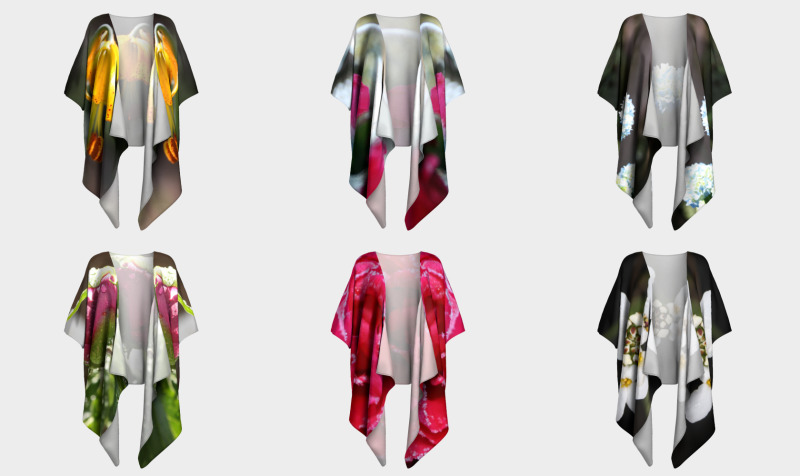 Floral Draped Kimonos  preview