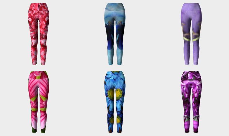 Floral Yoga Leggings preview