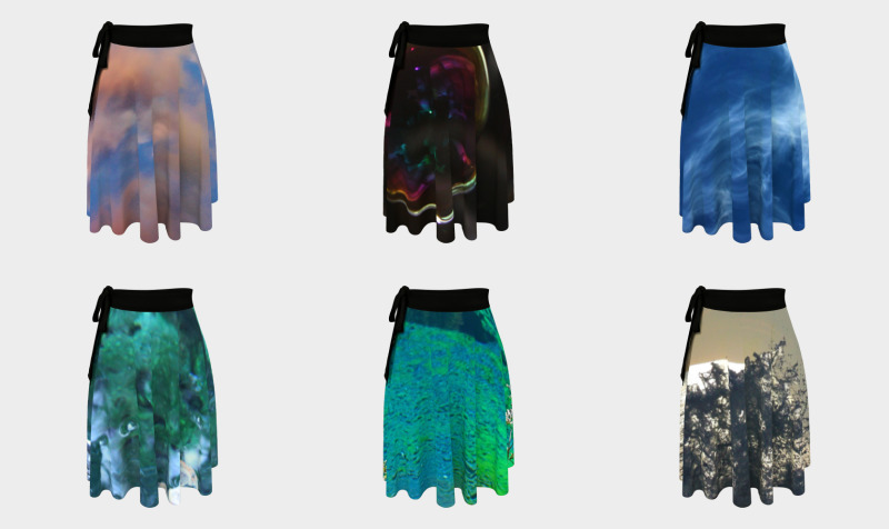 Worldwide Landscapes Wrap Skirts preview