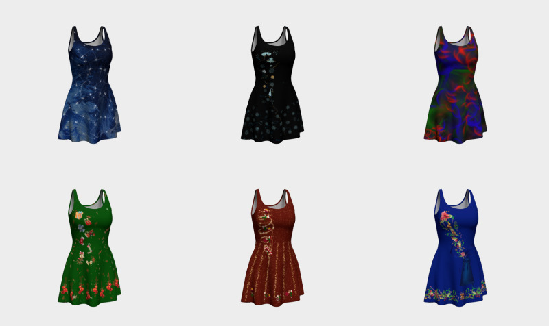 Christmas Flare Dresses preview