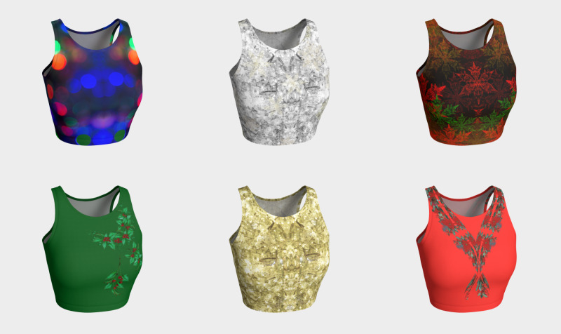 Christmas Crop Tops preview
