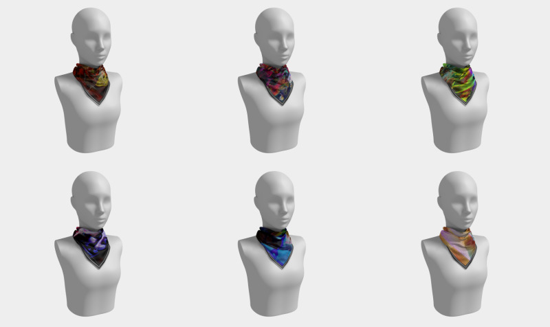 Square Silk Scarves by Surrealpete preview