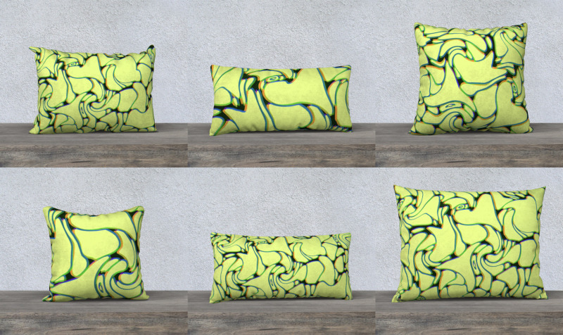 art nouveau inspired ornament preview