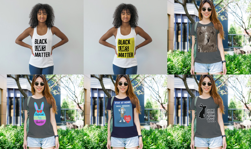 Women's T-Shirts, Racerback Tank Tops & Sweatshirts preview