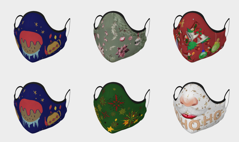 Christmas Masks preview
