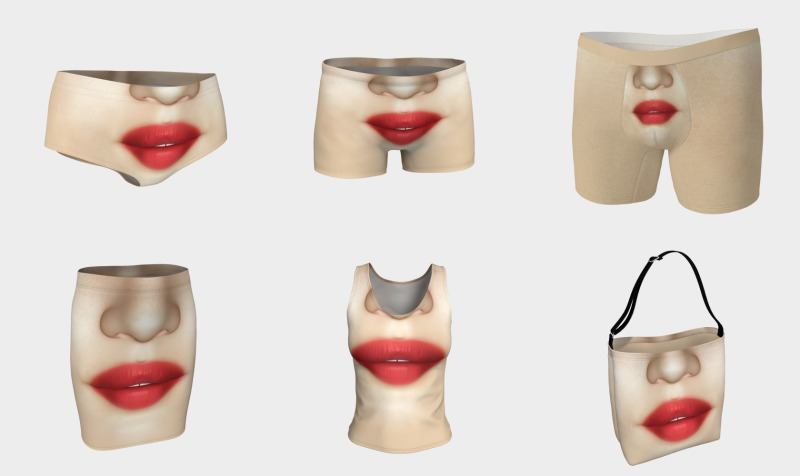 Female Mouth With Lipstick preview