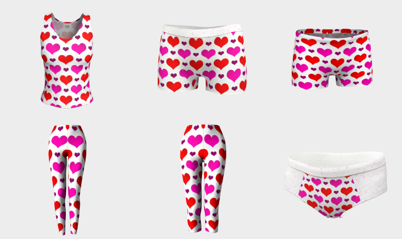 Love Hearts Pattern preview