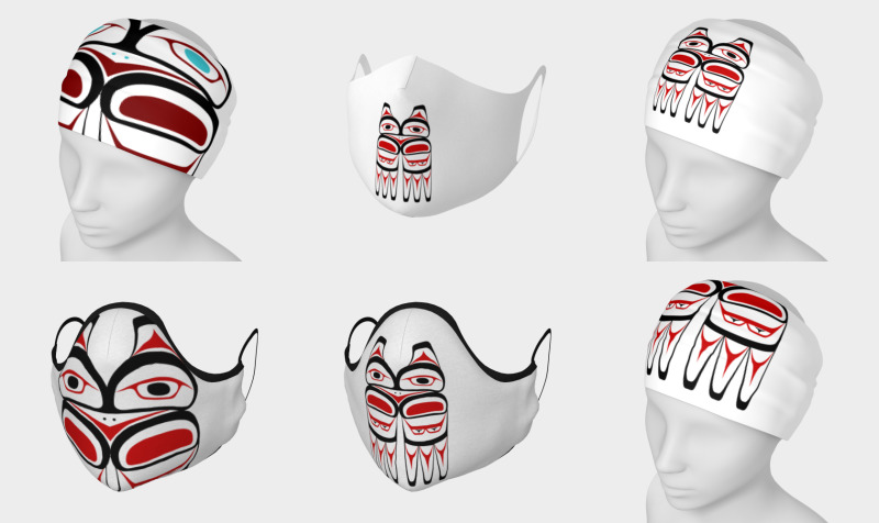 Face Masks Tlingit Art  preview