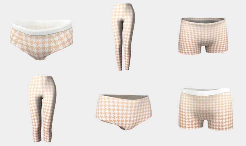 Aperçu de Houndstooth Skin Tone Gradient Pattern
