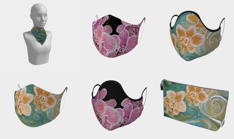 Orchid Designs (on a variety of items) preview