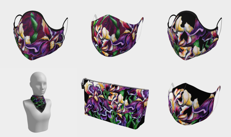 Iris Designs (on a variety of items) preview