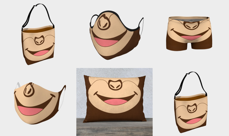 Monkey Nose and Mouth preview