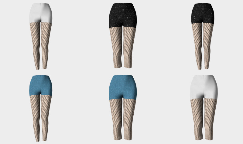 Clothing Effect Leggings preview