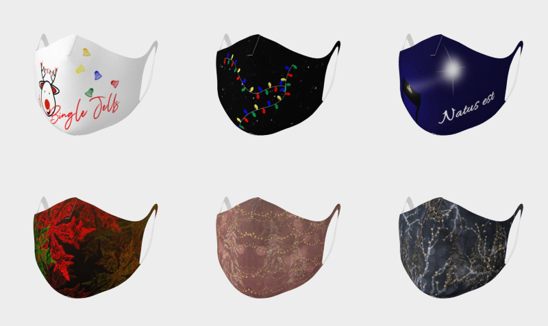 Double Knit Christmas Face Masks preview