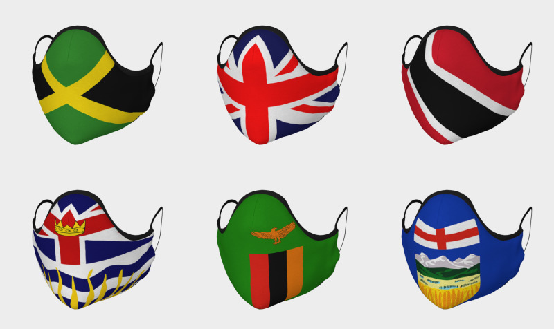 World Flags Face Coverings  preview