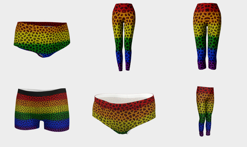 Rainbow Leopard Skin preview