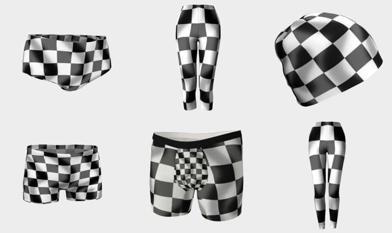 Chequered Flag Slight Ripple preview