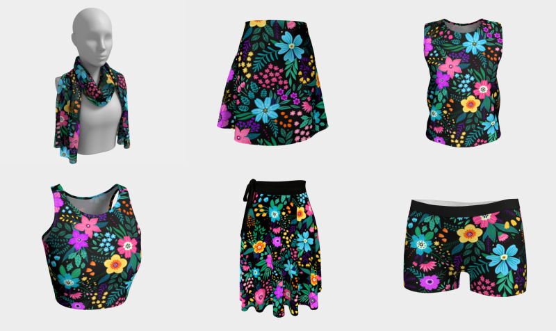Aperçu de Summer Blooms - Warmer Days Collection