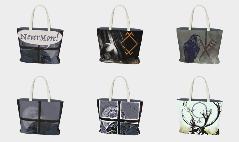 Large tote bags preview