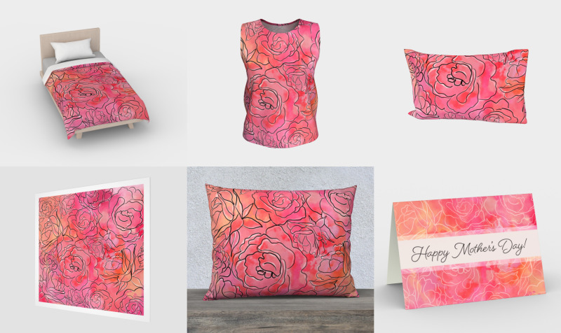 Aperçu de Sunset Florals