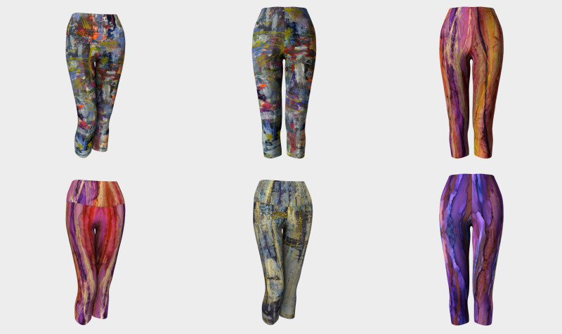 PaminOttawa Leggings - Capri Yoga preview