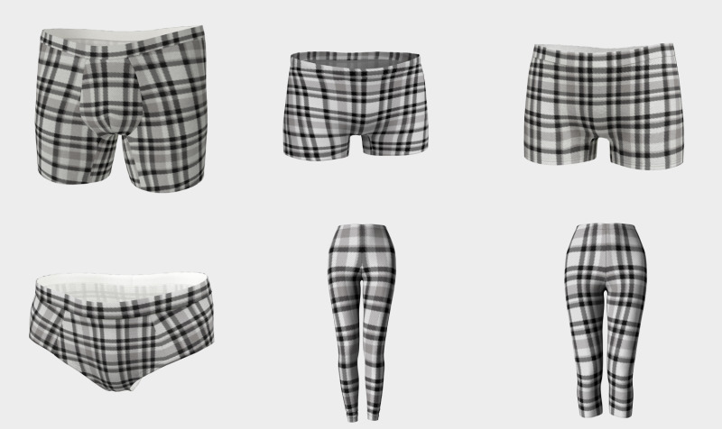 Black White and Grey Plaid preview