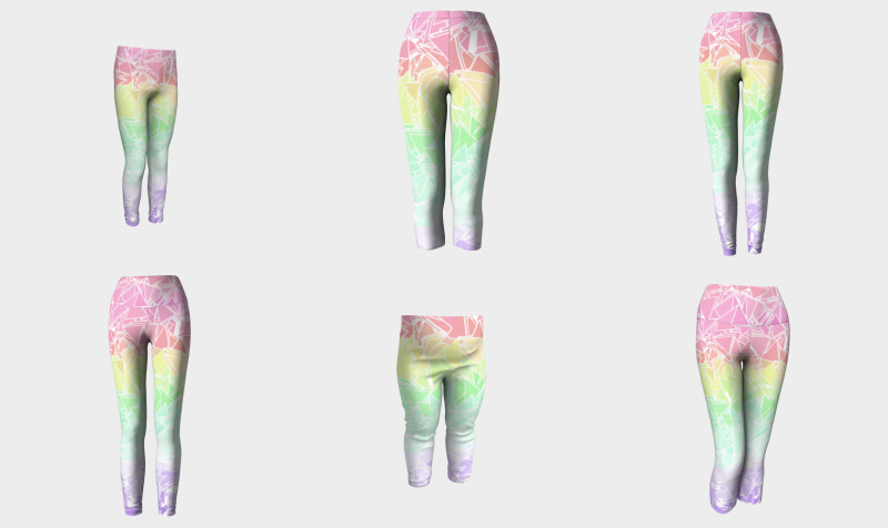 Groovy Boho Triangle Rainbow preview